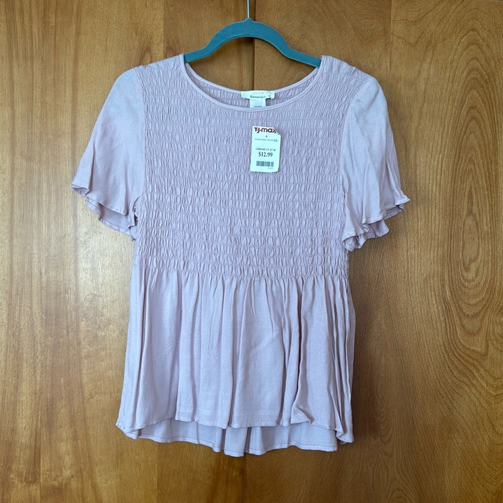 Pink Babydoll Shirt